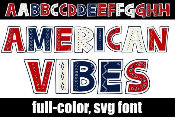 American Vibes Font Review: A Colorful Typeface for Bold Brands