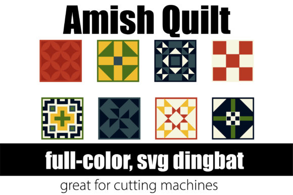 Amish Quilt Font Review: A Colorful Web Design Asset