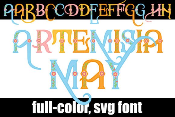 Artemisia May: A Color Font for Editorial Elegance