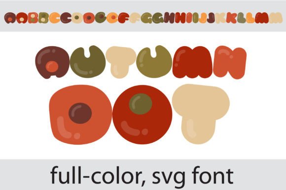 Autumn Dot: A Warm Typeface for Editorial Design