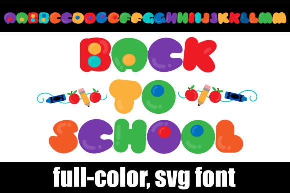 Back to School Dot: A Playful Typeface for Web Design