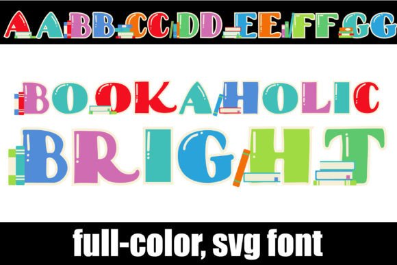 Bookaholic Bright: A Colorful Typeface for Brand Growth