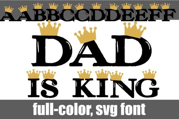 Dad is King: A Premium Serif Font for Bold Brand Identity