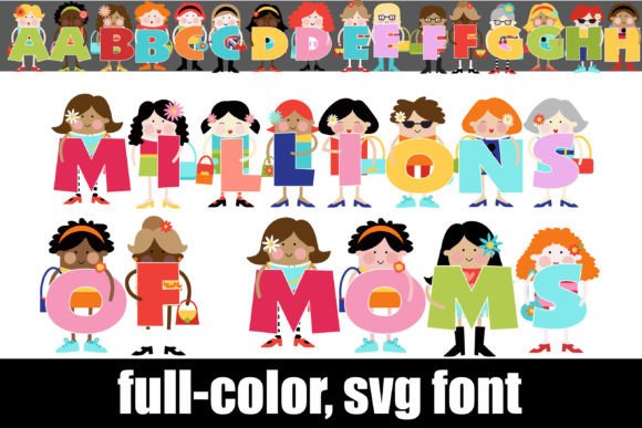 Designing Joyful Brands with the Millions of Moms Typeface