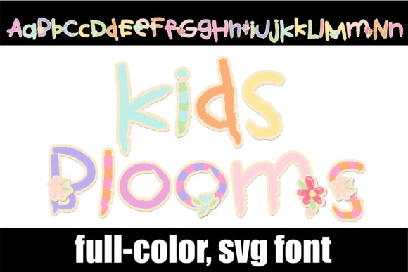 Designing Joyful Layouts with the Kid s Bloom Typeface