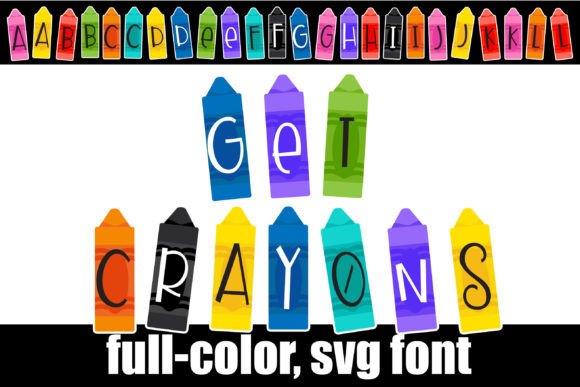 Get Crayons Review: A Playful Color Font for Bold Brands