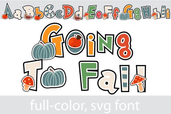 Going to Fall: A Color Font for Vibrant Campaigns