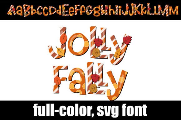 Jolly Fally: A Colorful Display Font for Web Design