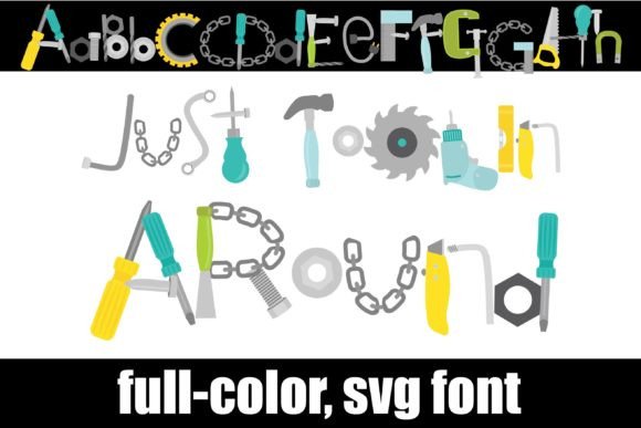 Just Toolin Around: The Color Font That Builds Bold Campaigns