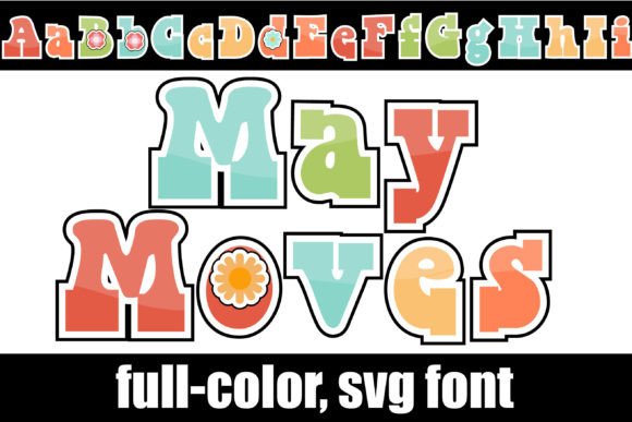 May Moves: A Color Font Review for Playful Brand Identity