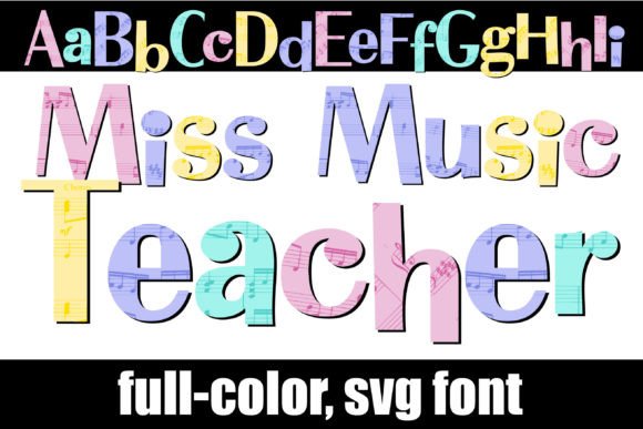 Miss Music Teacher Font Review for Spring Campaigns
