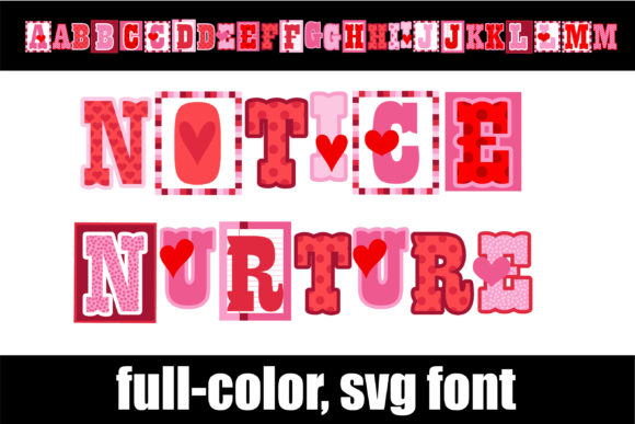 Notice Nurture Font Review: A Colorful Web Design Asset