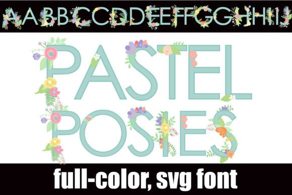 Pastel Posies: A Designer's Take on Soft, Floral Typography
