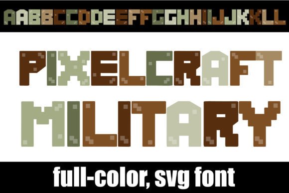 Pixelcraft Military: A Bold Typeface for Digital Brands