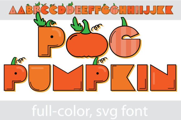 Pog Pumpkin: A Color Font for High-Impact Campaigns