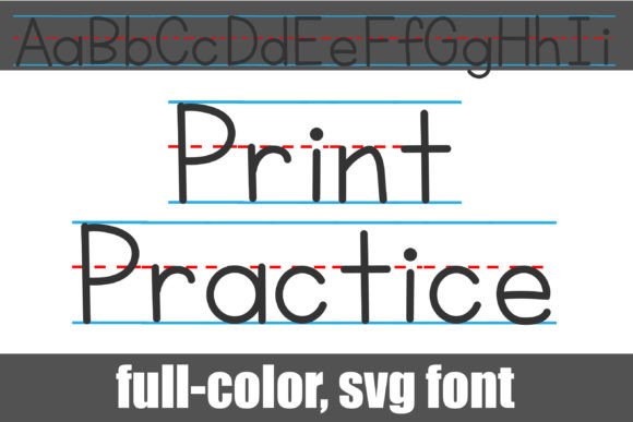 Print Practice: A Color Font for Modern Web Typography