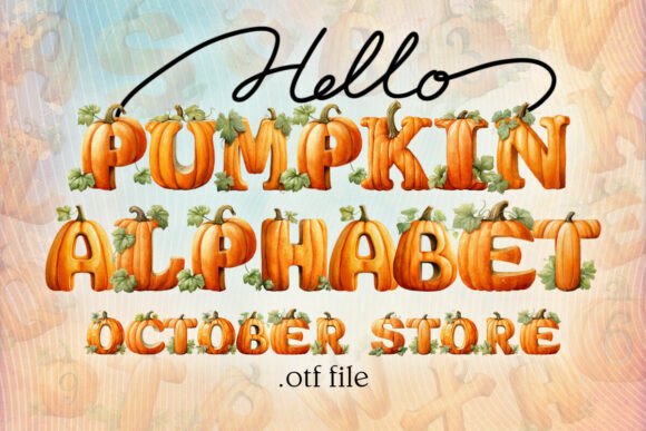 Pumpkin Regular: A Festive Typeface for Seasonal Branding