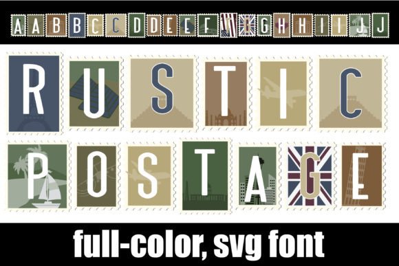 Rustic Postage Font Review for Bold Campaign Graphics