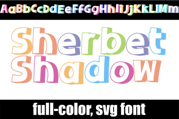 Sherbet Shadow: The Color Font That Stops the Scroll