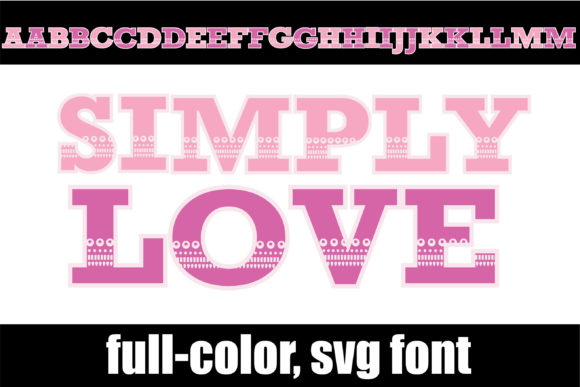 Simply Love: A Color Font for Modern Web Design