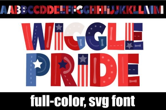 Wigglepride: A Color Font for Bold Web Typography
