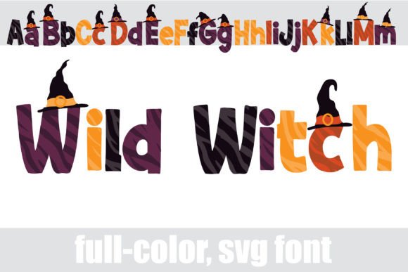 Wild Witch: A Color Font for Bold Editorial Design
